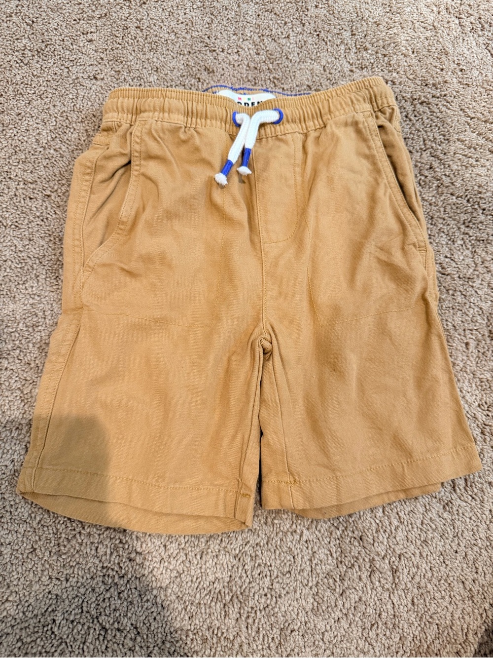 MB Kids Drawstring Twill Shorts